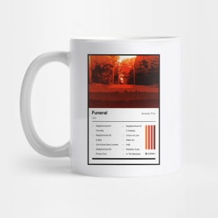 Funeral Tracklist Mug